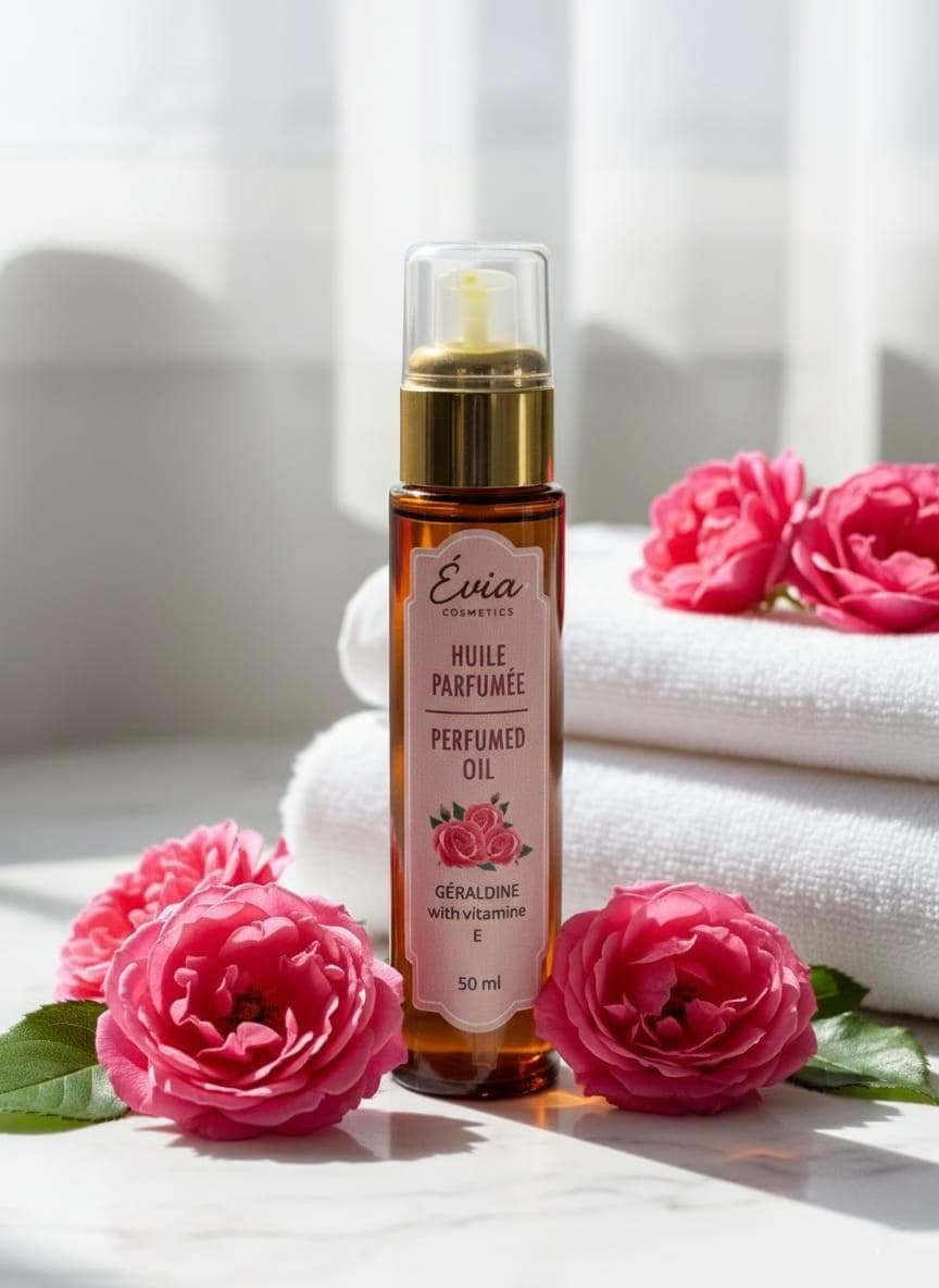 Huile corporelle parfum Géraldine